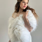 White Fur Shawl (Lilian Pwht02)