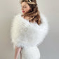 White Fur Shawl (Lilian Pwht02)