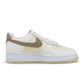 Nike Men's Air Force 1 '07 LV8 Coconut Khaki sneakers, side view – Denim Exchange