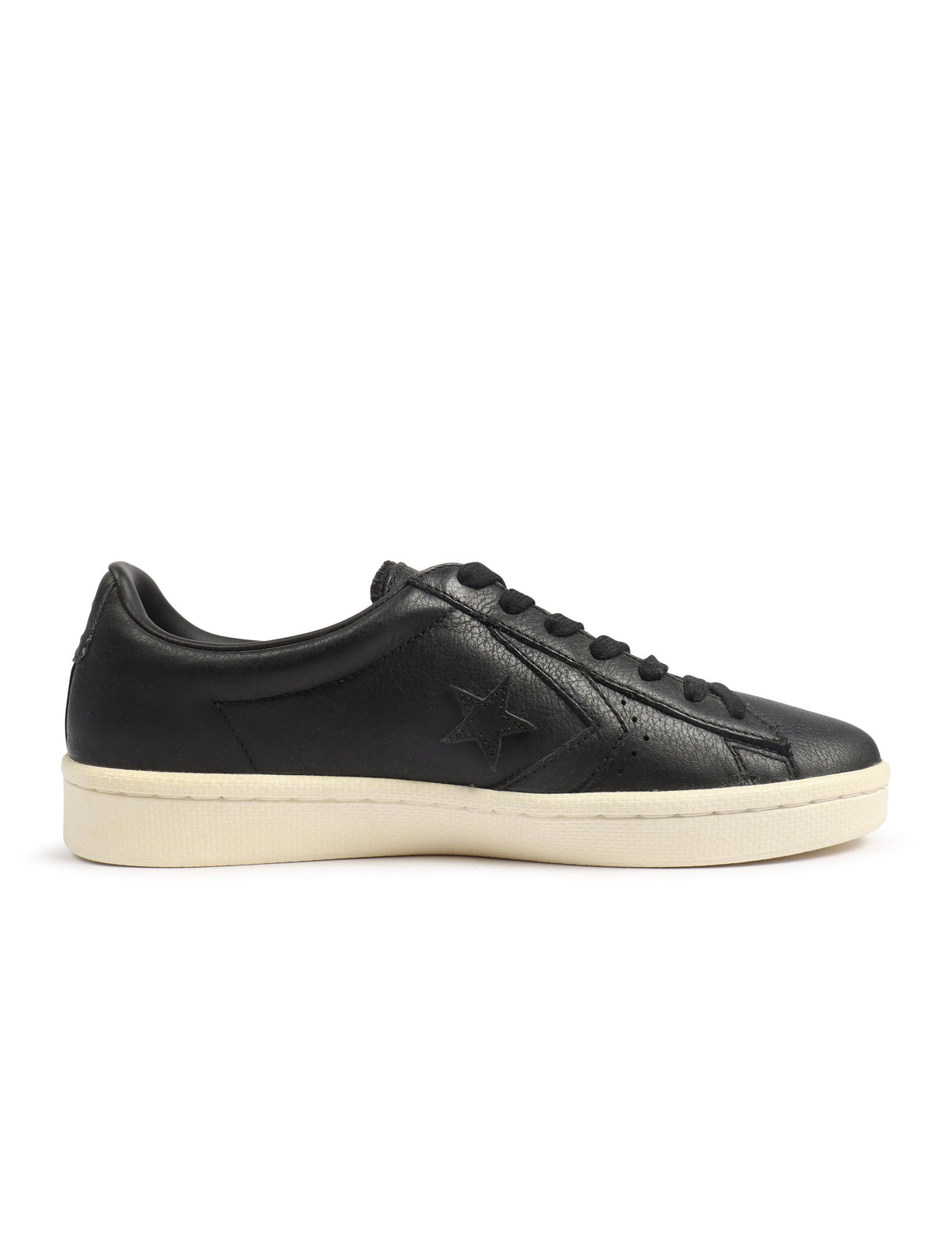 Black Converse Men's Pro Leather 76 sneakers from Denim Exchange
