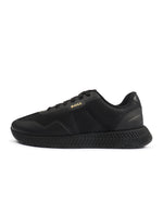 Men's Boss Titanium Runn shoes in black, stylish athletic footwear with durable design, perfect for running and casual wear.