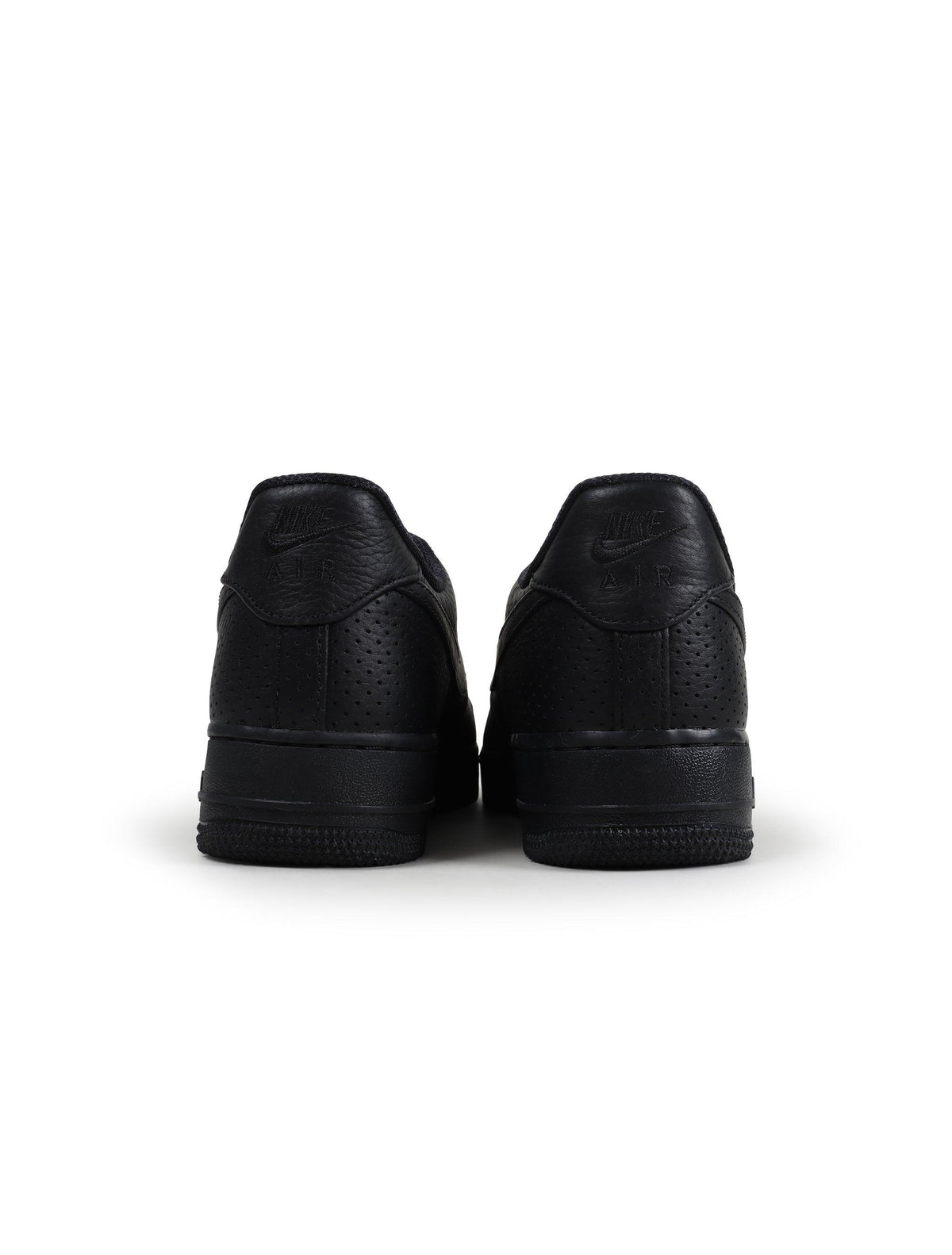 Nike Air Force 1 '07 men's black and Game Royal sneakers by Denim Exchange