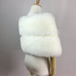 Ivory White Fur Wrap (Penelope Wht01)