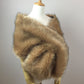 Honey Brown Fur Shawl (Lilian LBrw03)