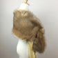 Honey Brown Fur Shawl (Lilian LBrw03)