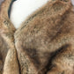 Brown Faux Fur Shawl (Butterfly Brw04)