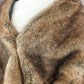 Brown Faux Fur Shawl (Butterfly Brw04)