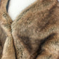Brown Faux Fur Shawl (Butterfly Brw04)