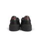 Black Hugo Lyde Tenn shoes for men by Denim Exchange, featuring sleek design and comfortable footwear style.
