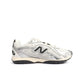 Women's New Balance 204L silver metallic footwear by Denim Exchange