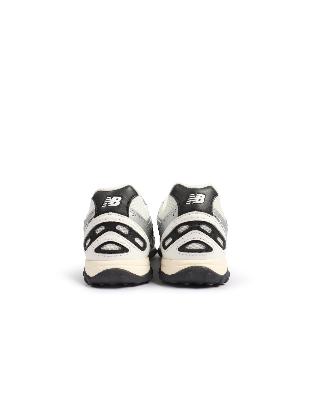 Women's New Balance 204L silver metallic footwear sneaker.