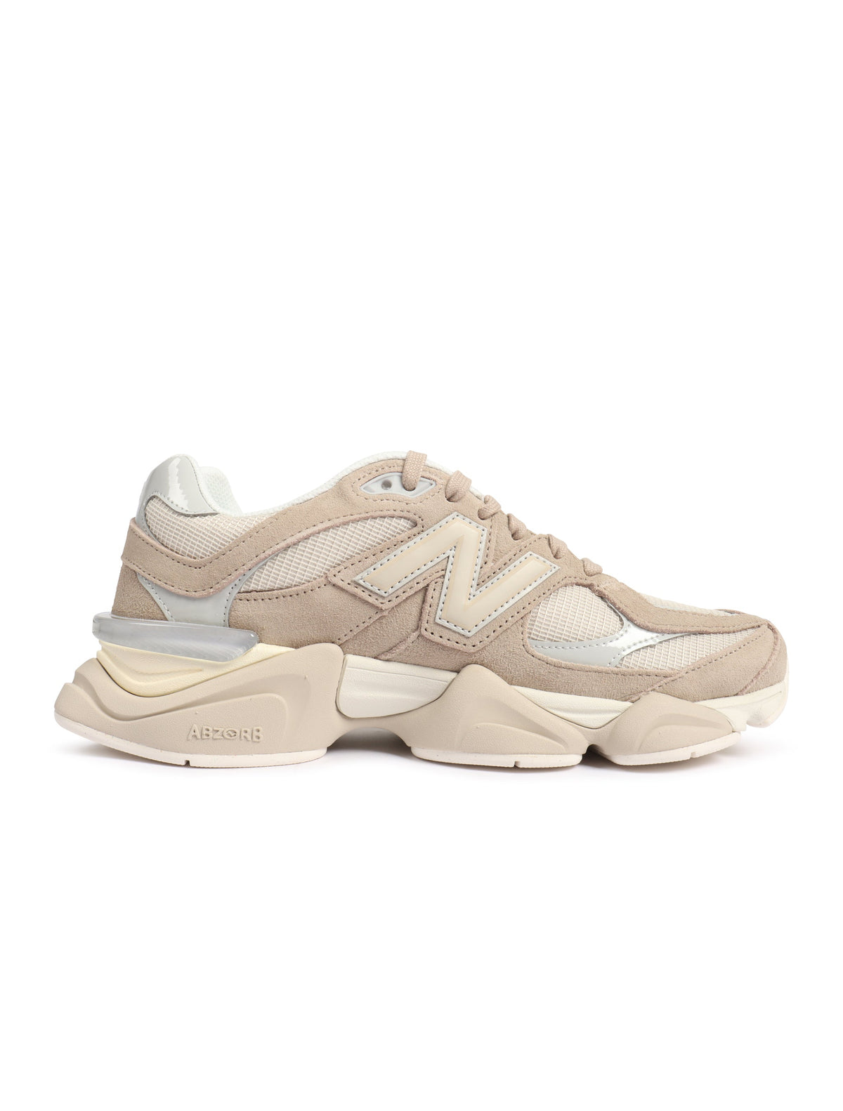 New Balance Mens 9060 Driftwood lifestyle shoes featuring stylish design and durable construction, perfect for everyday wear.
