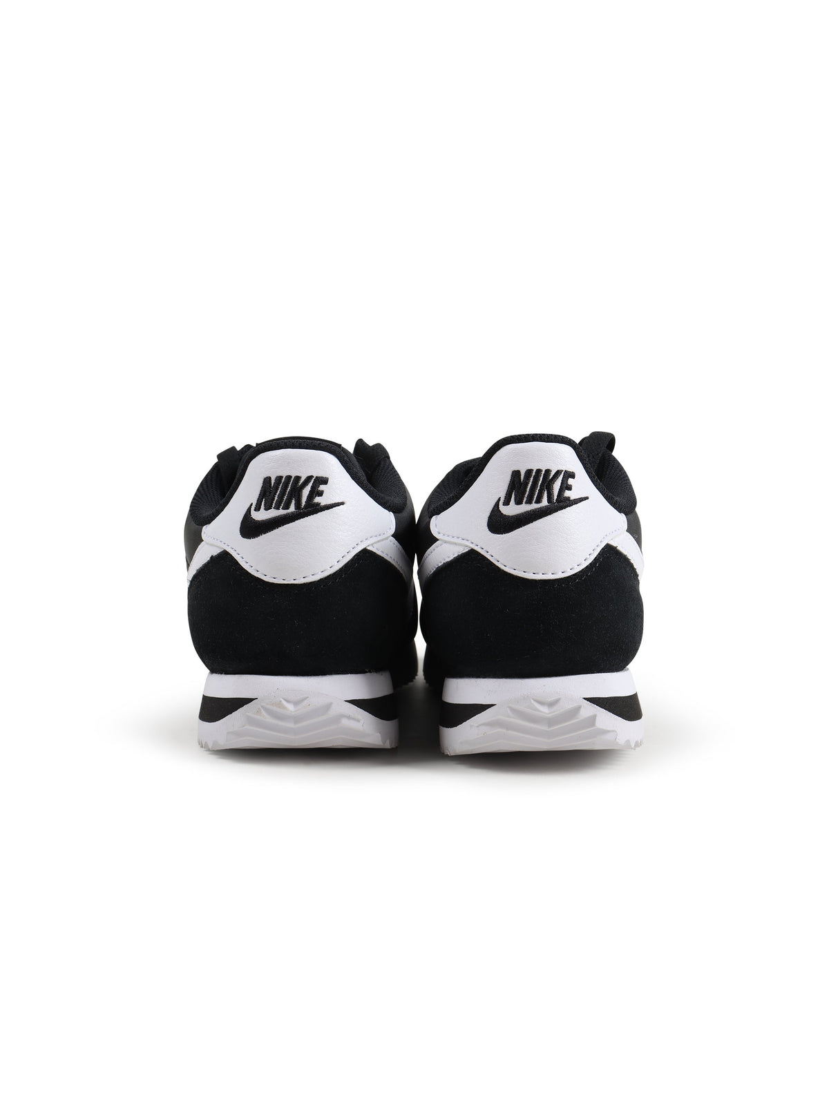 Nike men's Cortez TXT black and white sneakers by Denim Exchange
