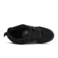 Black Vans Knu Skool men's sneakers in suede and canvas, featuring a classic low-top design with black laces and rubber sole.