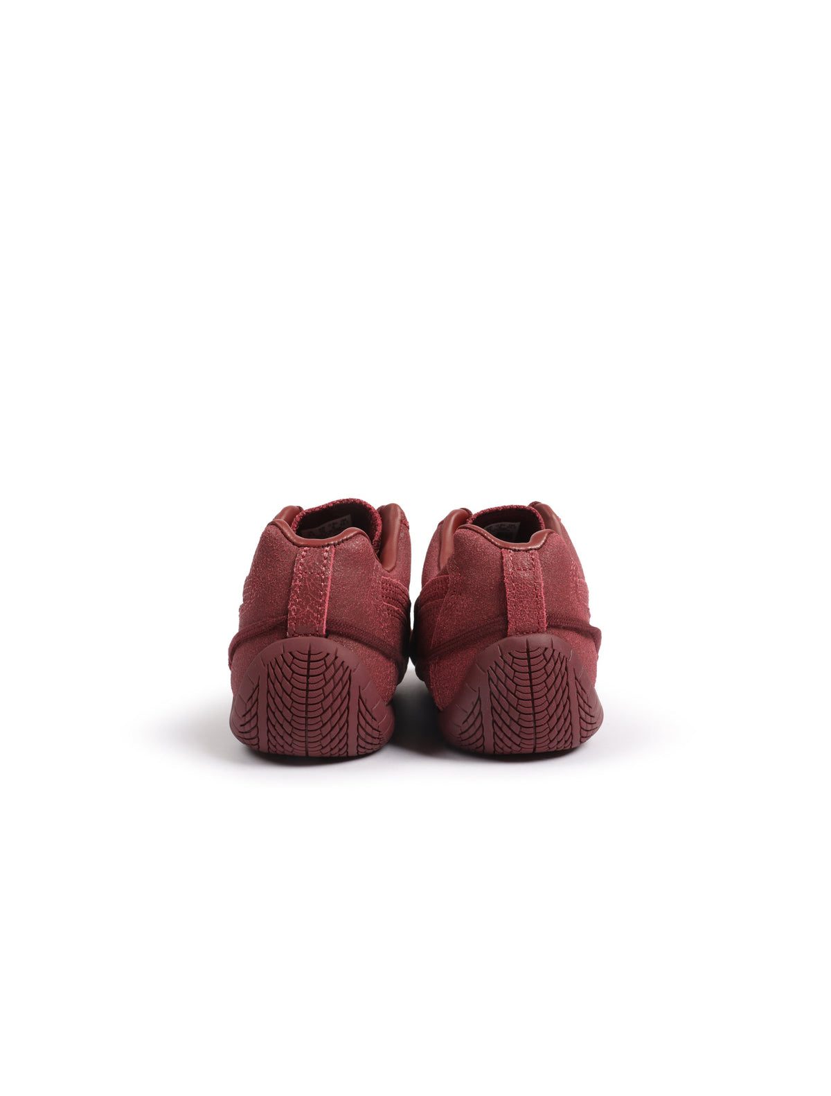 Burgundy Puma Women's Speedcat Vintage x Rosé sneakers, stylish women's footwear with retro design and athletic details.