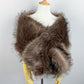 Brown Fur Shawl (Lilian Brw02)