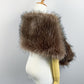 Brown Fur Shawl (Lilian Brw02)