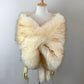 Champagne Faux Fur Shawl (Lilian Cha03)