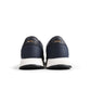Dark blue Hugo Boss Kai Runn Rsrb men's shoes displayed on a plain background, showcasing stylish men's footwear.