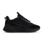 Men's black Boss TTNM Evo run shoe by Denim Exchange, side view