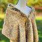 Brown Fur Shawl (Butterfly Brw06)