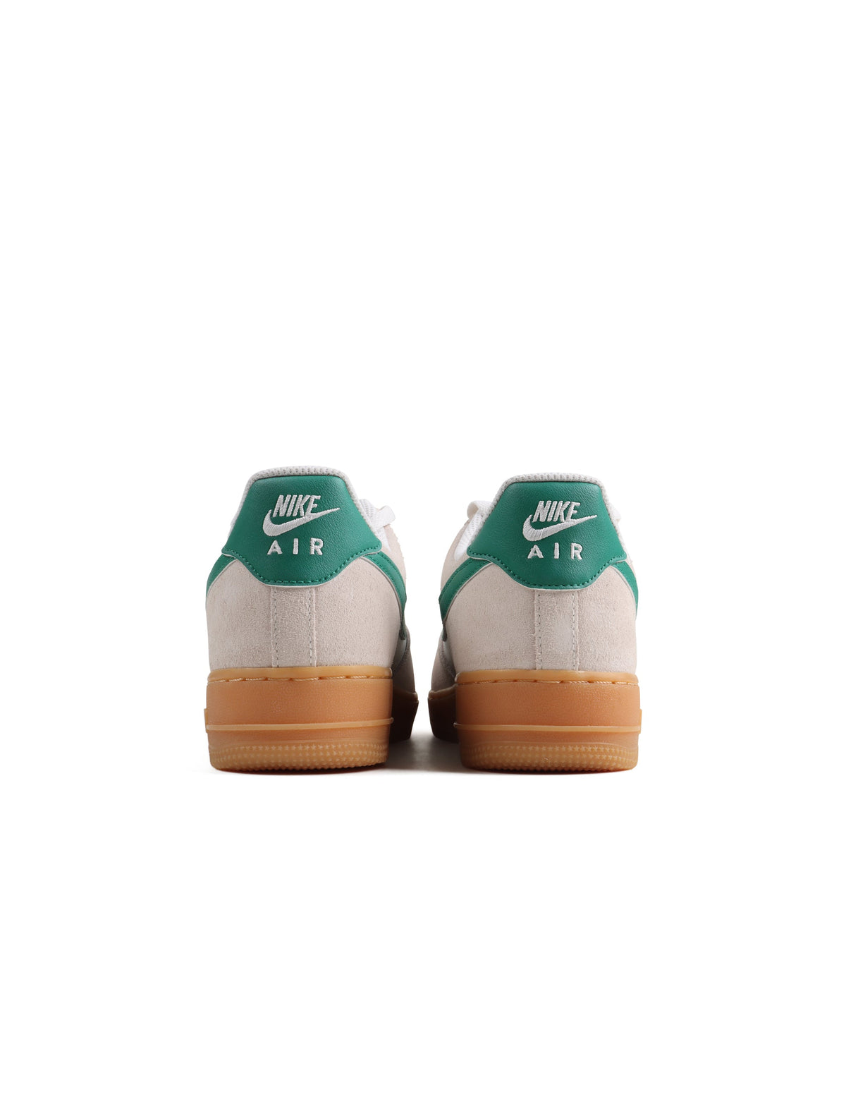 Nike men's Air Force 1 '07 LV8 sneakers in Phantom and Malachite colorway by Denim Exchange