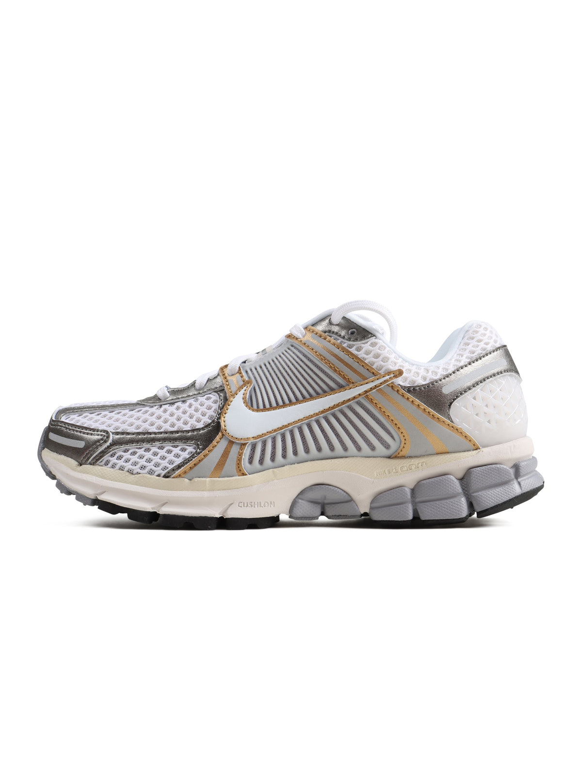 Men's Nike Zoom Vomero 5 sneakers in Platinum Tint and White by Denim Exchange