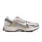Nike Men's Zoom Vomero 5 sneakers in Platinum Tint and White, side view