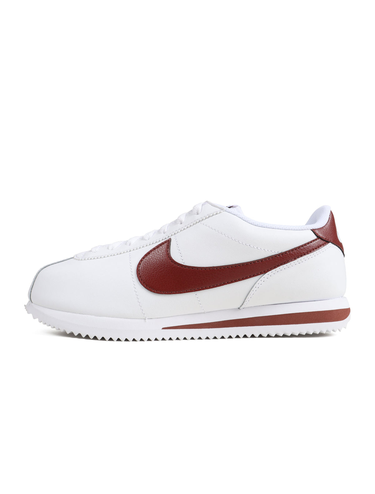 Denim Exchange men's Nike Cortez sneakers in white and Dark Pony colorway