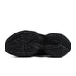 Black Adidas Mens Adifoam footwear featuring sleek design and comfortable fit, perfect for casual and athletic wear.