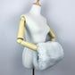 Faux Fur Muff with phone pocket and handle