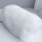 Faux Fur Muff with phone pocket and handle