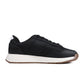 Men's Boss Titanium Runn Shoes in black, stylish athletic footwear with sleek design and comfortable fit.