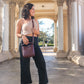 Yaya Leather Bucket Bag
