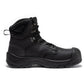 ROCKROOSTER Woodland Black 6 inch Waterproof Composite Toe Leather Work Boots AK662