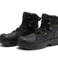 ROCKROOSTER Woodland Black 6 inch Waterproof Composite Toe Leather Work Boots AK662