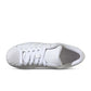 Adidas Men's Superstar II sneakers in Cloud White, featuring classic design and white rubber sole, displayed on a plain background.
