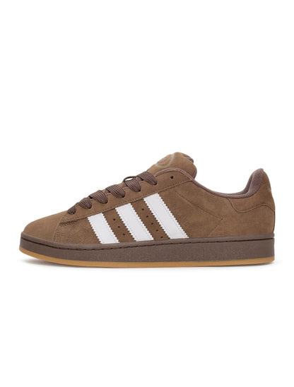 Adidas Men's Campus 00s Earth Strata sneakers, denim-inspired men's footwear with earthy tones and classic design.