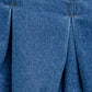 DREAMMIST MEDIUM INDIGO DENIM SKORT