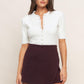 FRENCH GIRL WOVEN SKORT