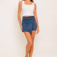 WILD BLUE MORNINGS DENIM SKORT