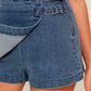 WILD BLUE MORNINGS DENIM SKORT