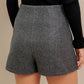 PARIS STRUCTURE WOVEN SKORT