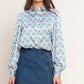 CITY LACE-UP DENIM SKORT