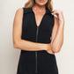 STREET ICON BLACK CORDUROY JUMPSUIT