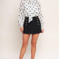 PARIS SERGEANT WOVEN SKORT