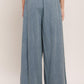 RELAXED DRAPE LIGHTWEIGHT DENIM PANTS