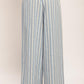 COASTAL DAY STRIP WOVEN PANTS