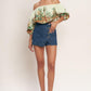 NO SECOND THOUGHT DENIM SKIRT