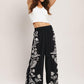 BLACK RIVIERA WOVEN PANTS